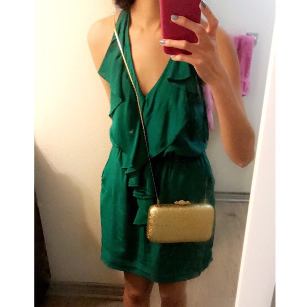 Rebecca Minkoff Gold Metallic Clutch